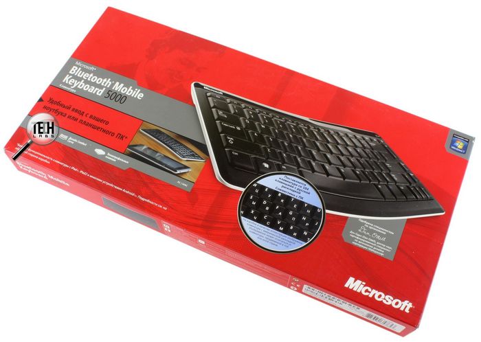Microsoft bluetooth mobile keyboard 5000: поделись улыбкою своей!